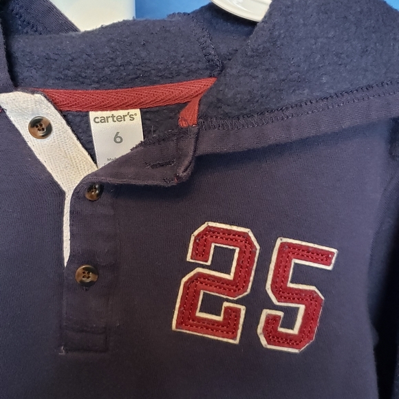 3/$30 Carter's sweater hoodie - Picture 2 of 3